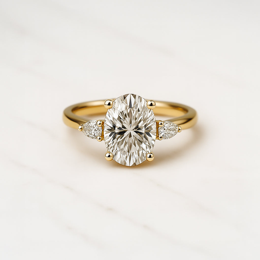 Classic Oval and Pears - 1.80ct+ (9.5mm+, D/E & VVS)