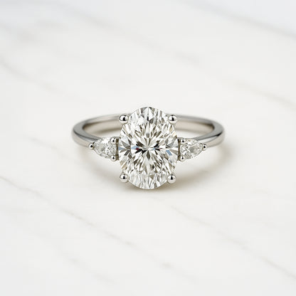 Classic Oval and Pears - 1.80ct+ (9.5mm+, D/E & VVS)