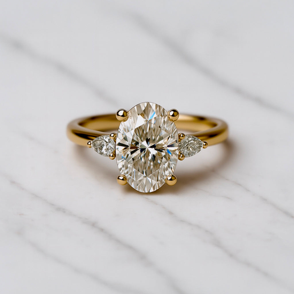 Classic Oval and Pears - 2.50ct+ (10.5mm+, D/E & VVS)