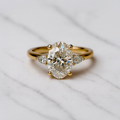 Classic Oval and Pears - 2.50ct+ (10.5mm+, D/E & VVS)