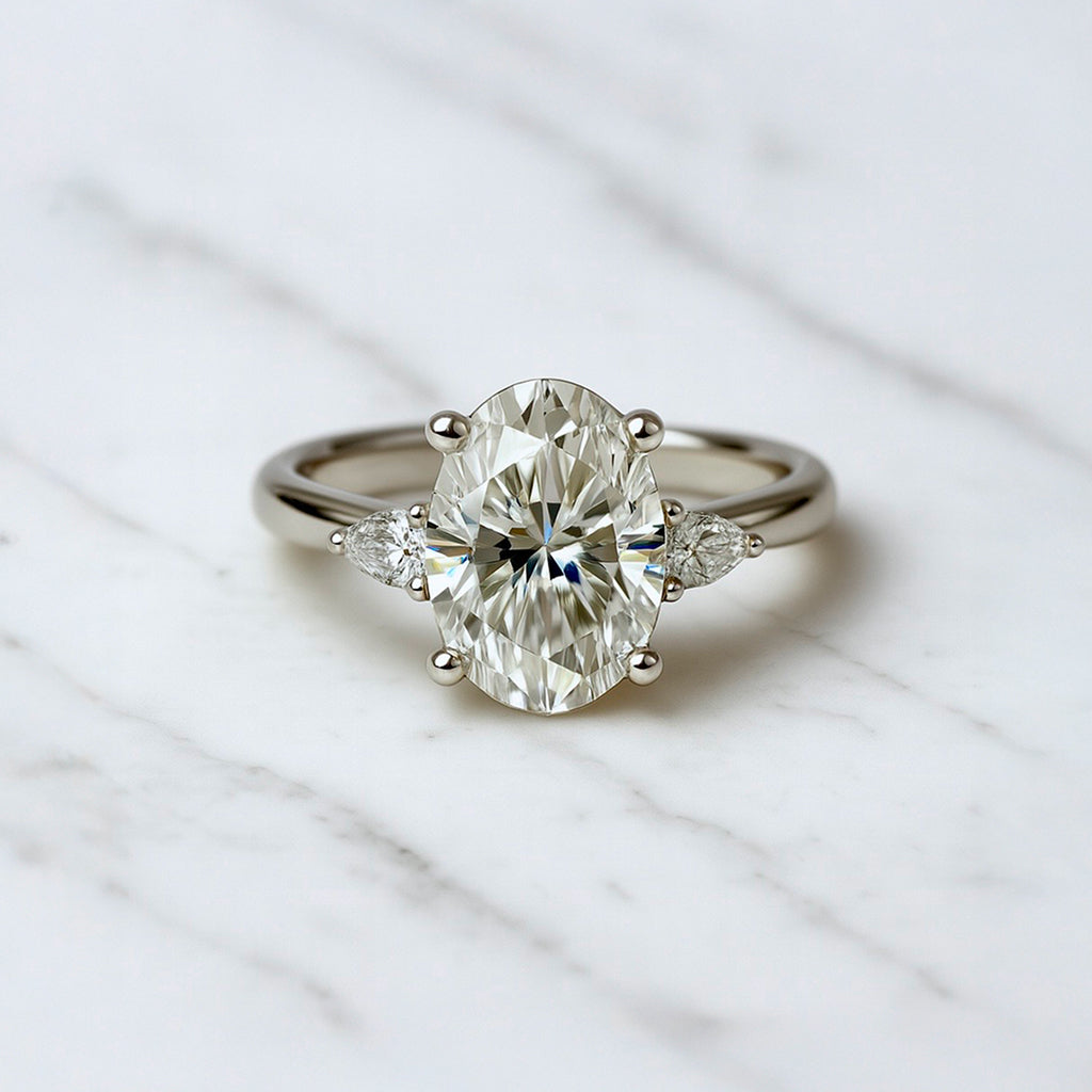 Classic Oval and Pears - 2.50ct+ (10.5mm+, D/E & VVS)