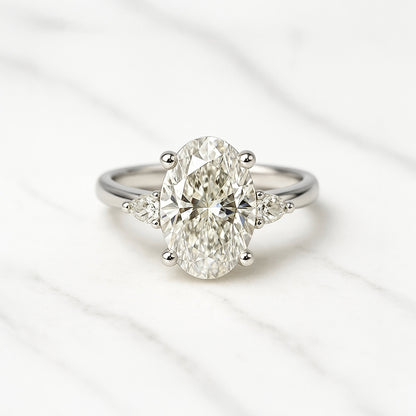 Classic Oval and Pears - 3ct+ (11.5mm+, D/E & VVS)