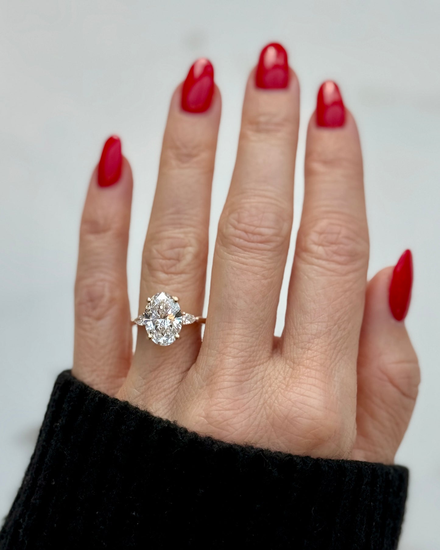 Classic Oval and Pears - 4ct+ (13mm+, D/E & VVS)