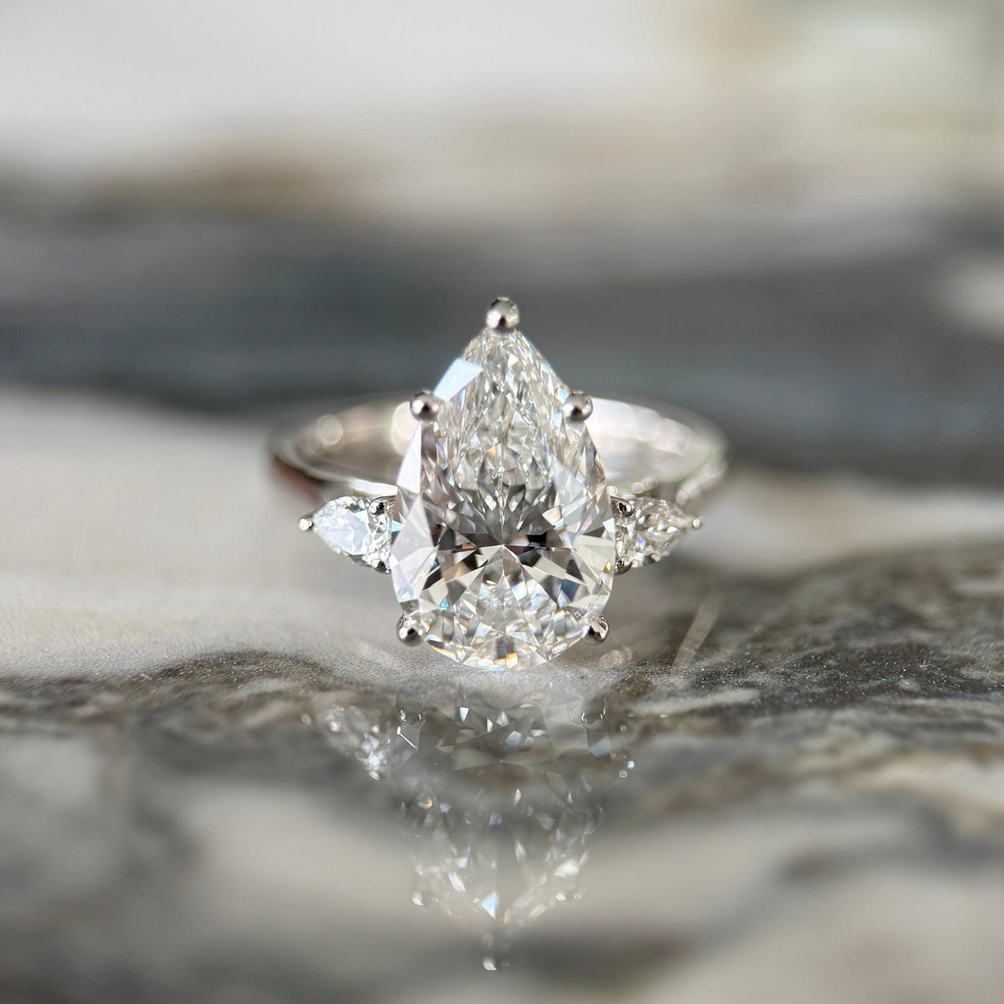 Classic Pear and Pears - 3ct+ (E/VS1+)