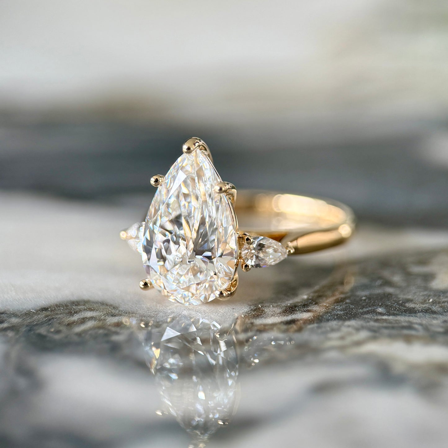 Classic Pear and Pears - 3ct+ (E/VS1+)