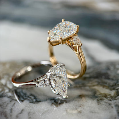 Classic Pear and Pears - 3ct+ (E/VS1+)