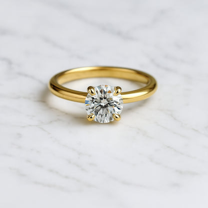 Classic Round Cut Solitaire - 1ct+ (6.3mm+, D/E & VVS)
