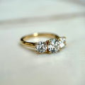 Classic Round Trilogy - 2ct+ (D/E & VVS main diamond)