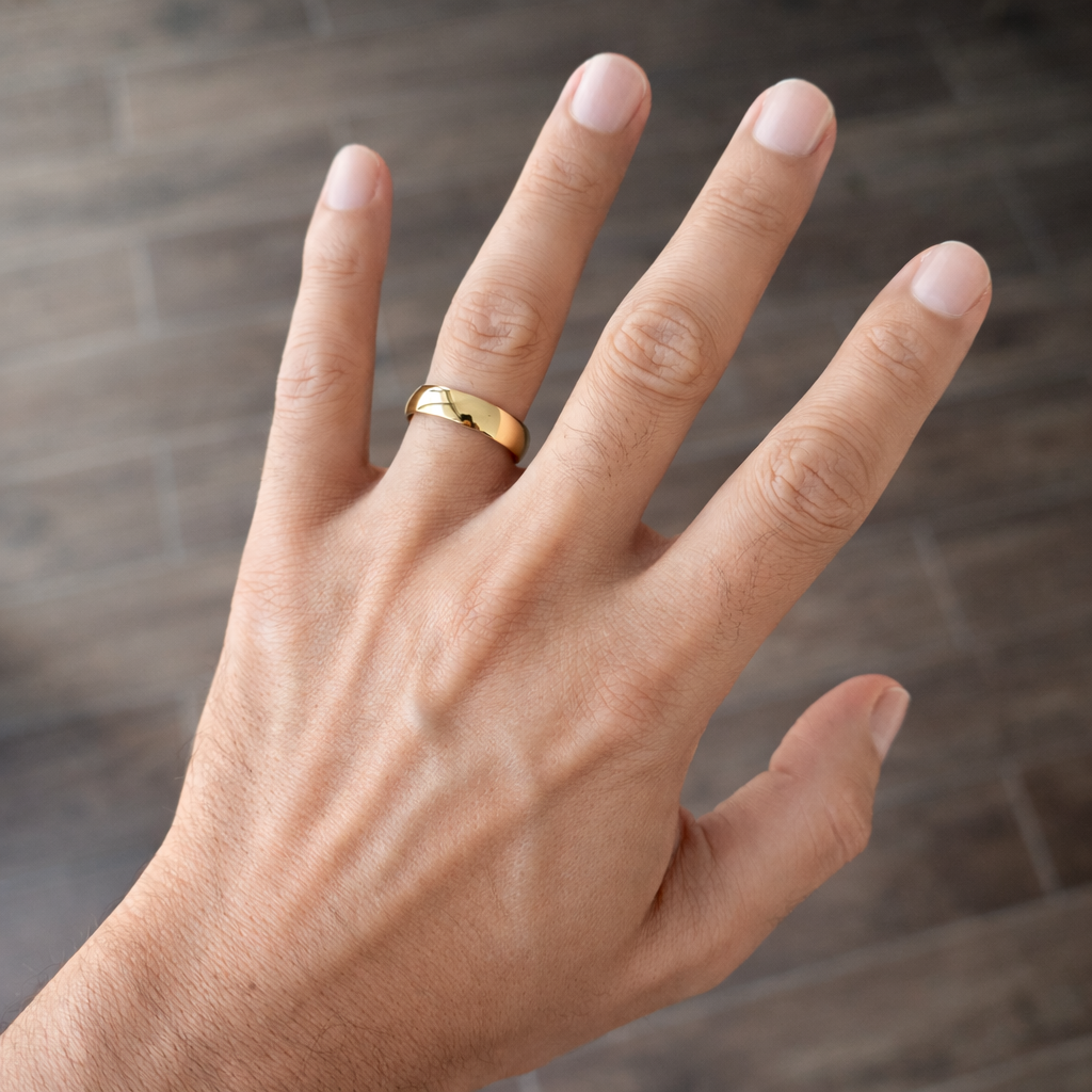 London Diamonds Comfort Fit Band - 6mm