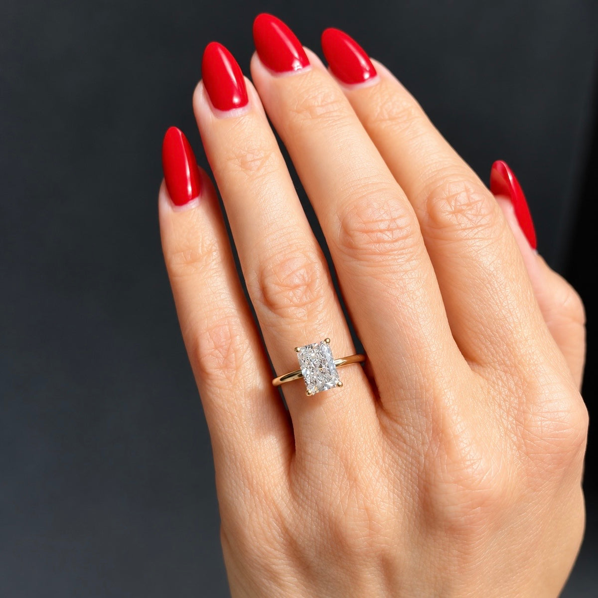 Classic Radiant Cut Solitaire - 1.80ct+ (8.5mm+, D/E & VVS)