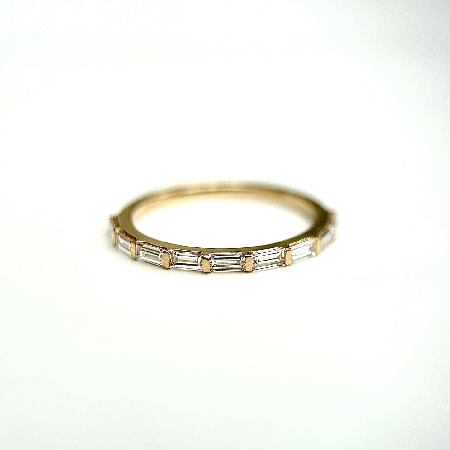 Delicate Baguette Cut Band - 0.45ct