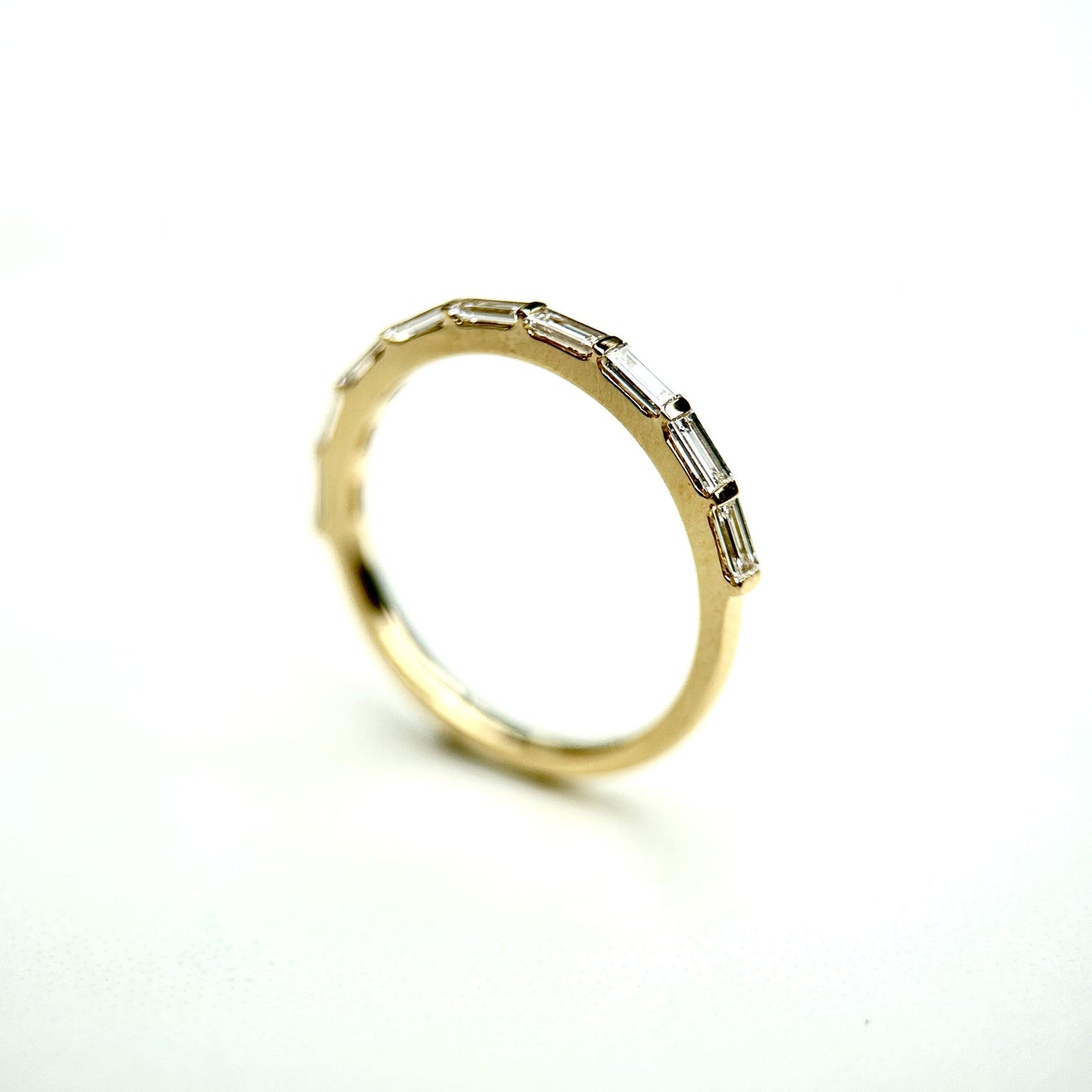 Delicate Baguette Cut Band - 0.45ct