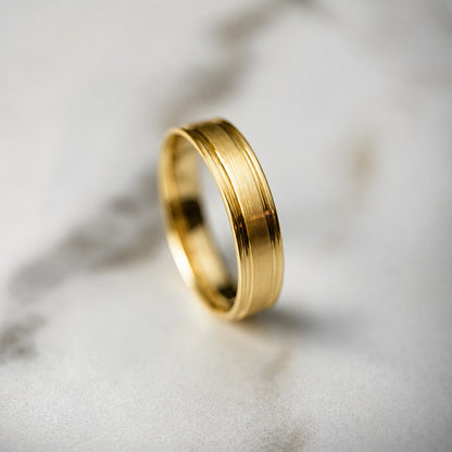 Grooved Matte Band - 5mm