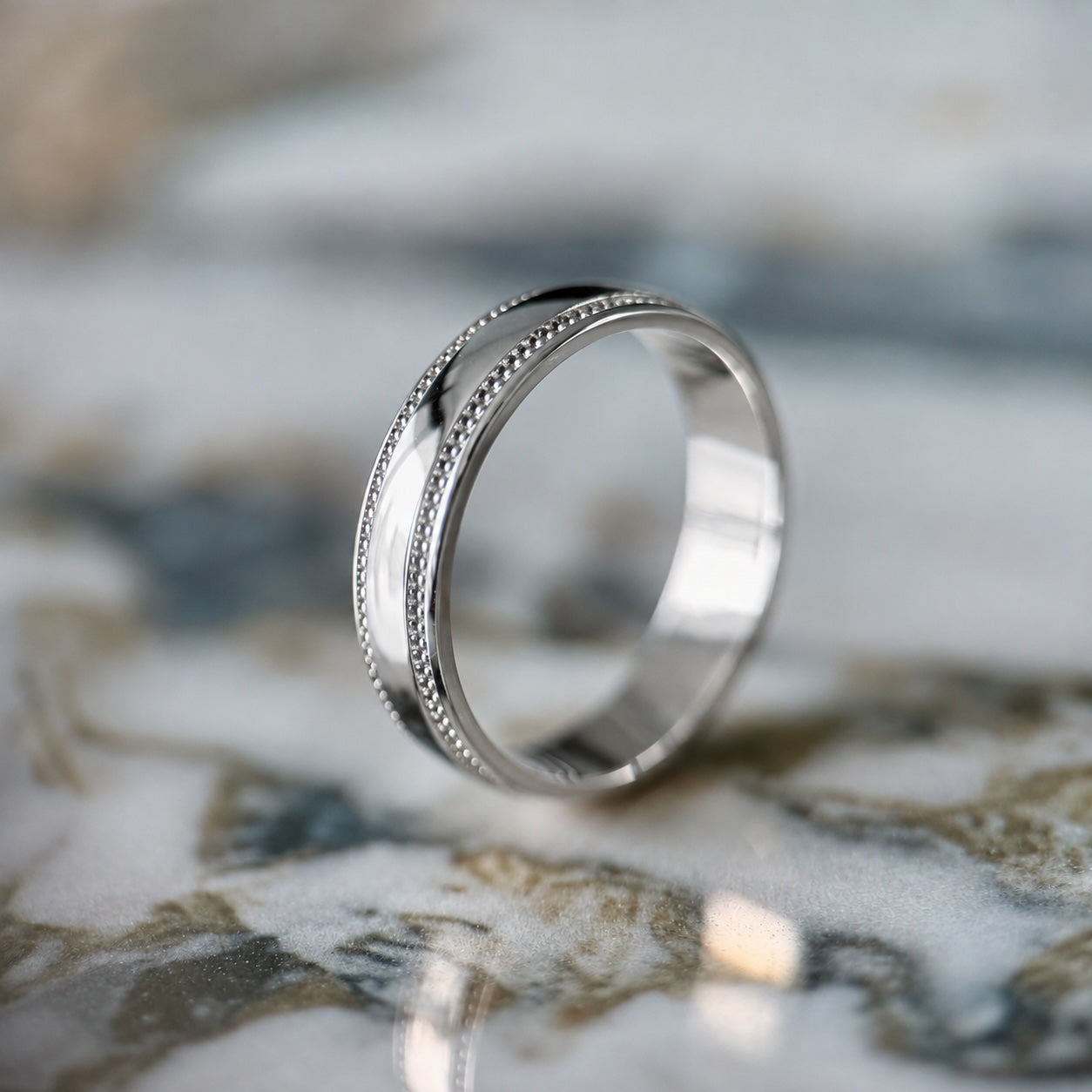 Milgrain Edged Band - 5mm