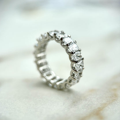 Full Radiant Cut Diamond Band - 3.35ct