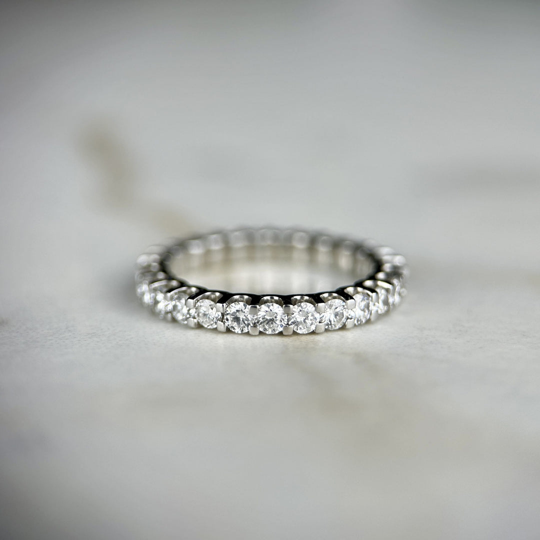 Full U-Prong Eternity Band – London Diamonds - Main Image