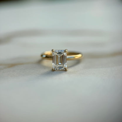 Classic Emerald Cut Solitaire - 1.50ct+ (D/E & VVS)