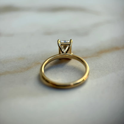 Classic Emerald Cut Solitaire - 1.50ct+ (D/E & VVS)