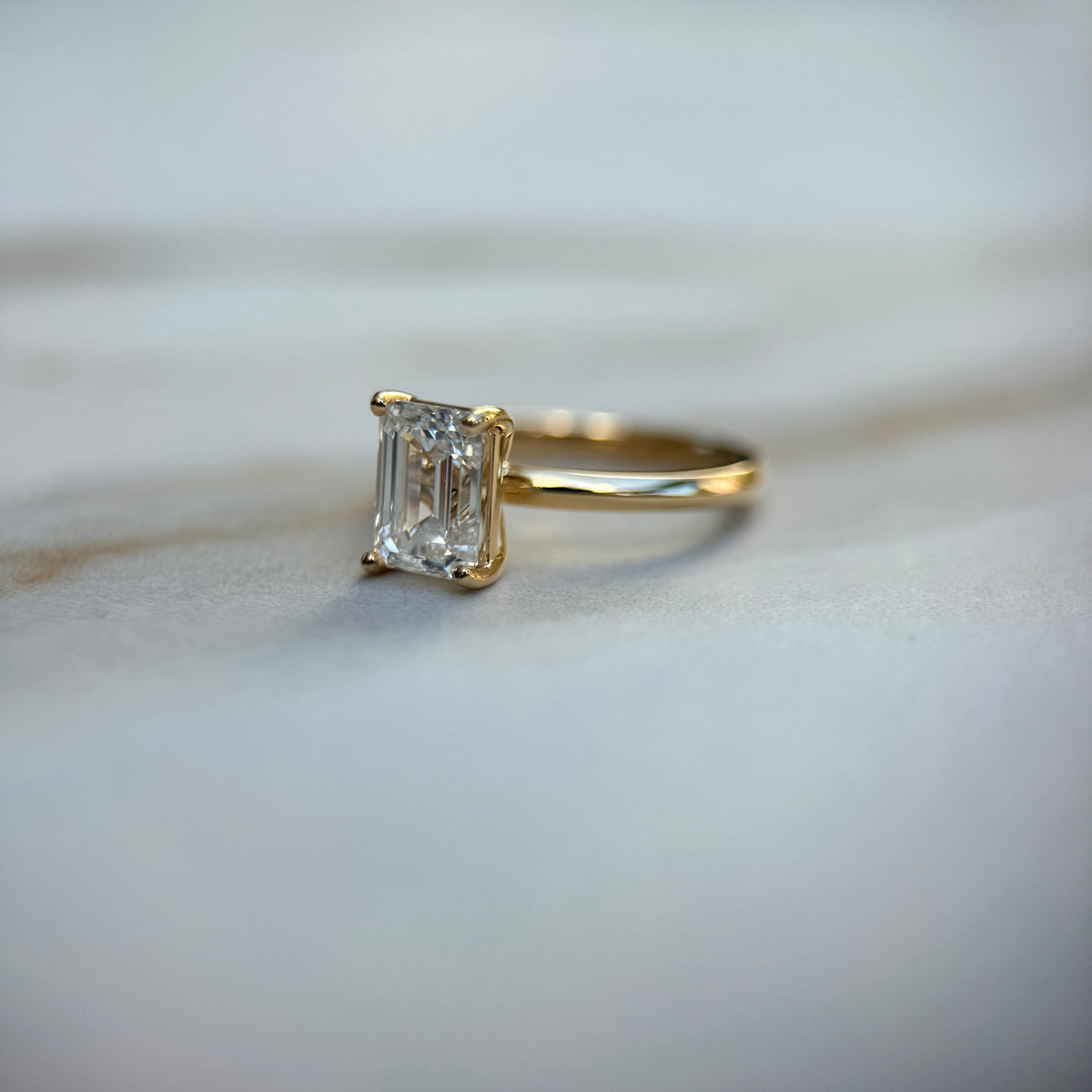 Classic Emerald Cut Solitaire - 1.50ct+ (D/E & VVS)