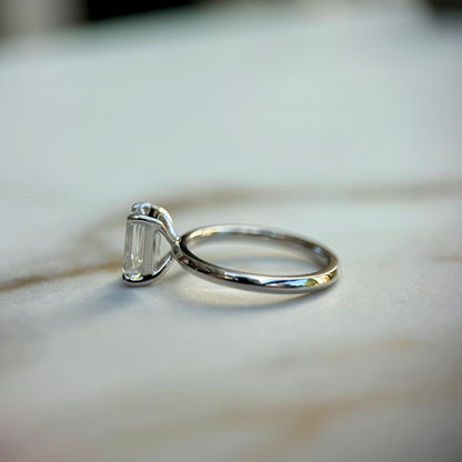 Classic Emerald Cut Solitaire - 1.50ct+ (D/E & VVS)