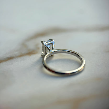 Classic Emerald Cut Solitaire - 1.50ct+ (D/E & VVS)