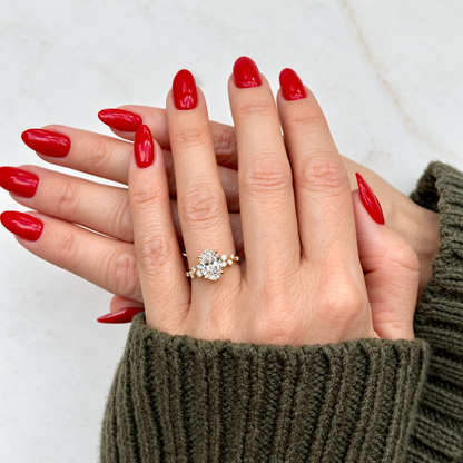 Classic Pretty Oval Ring - 1.80ct+ (9.5mm+, D/E & VVS)