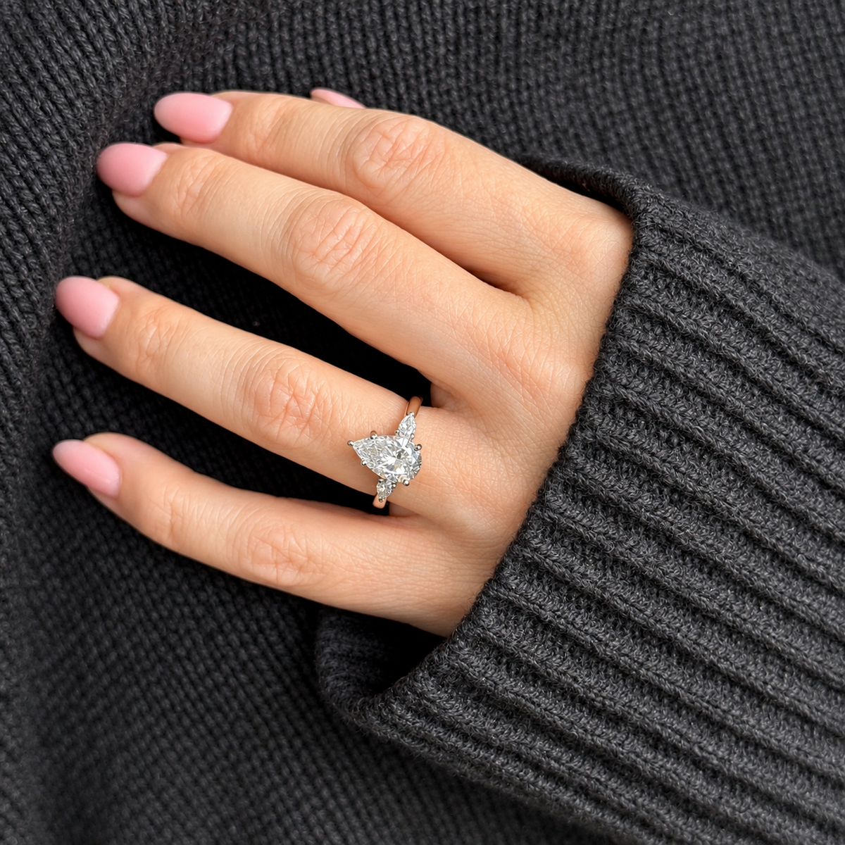 Classic Pear and Pears - 1.80ct+ (10.5mm+, D/E, & VVS)