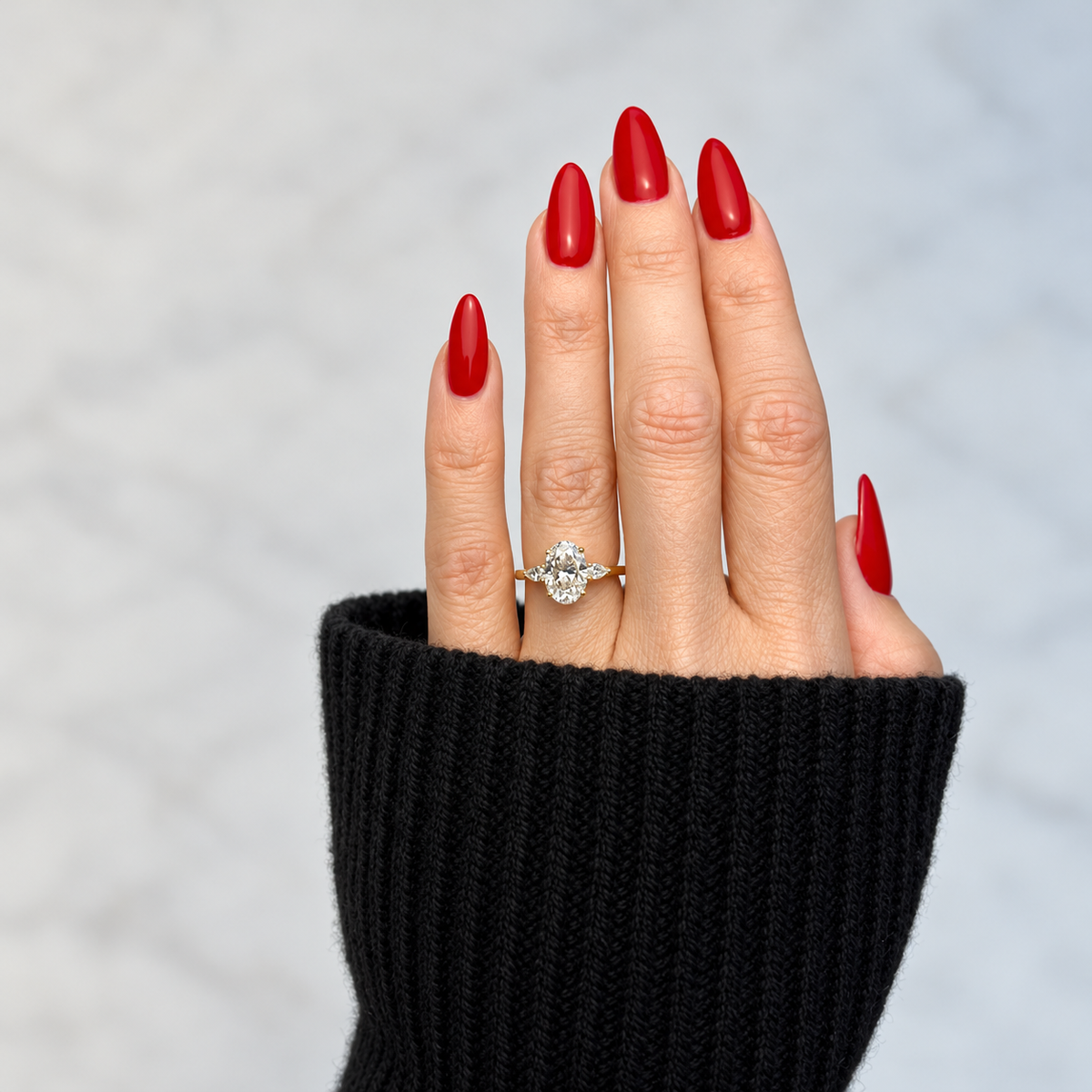 Classic Oval and Pears - 2ct+ (10mm+, D/E & VVS)