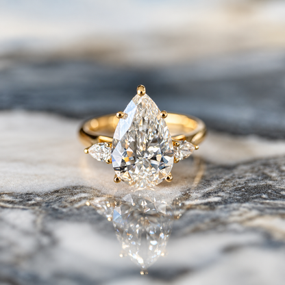 Classic Pear and Pears - 3ct+ (E/VS1+)