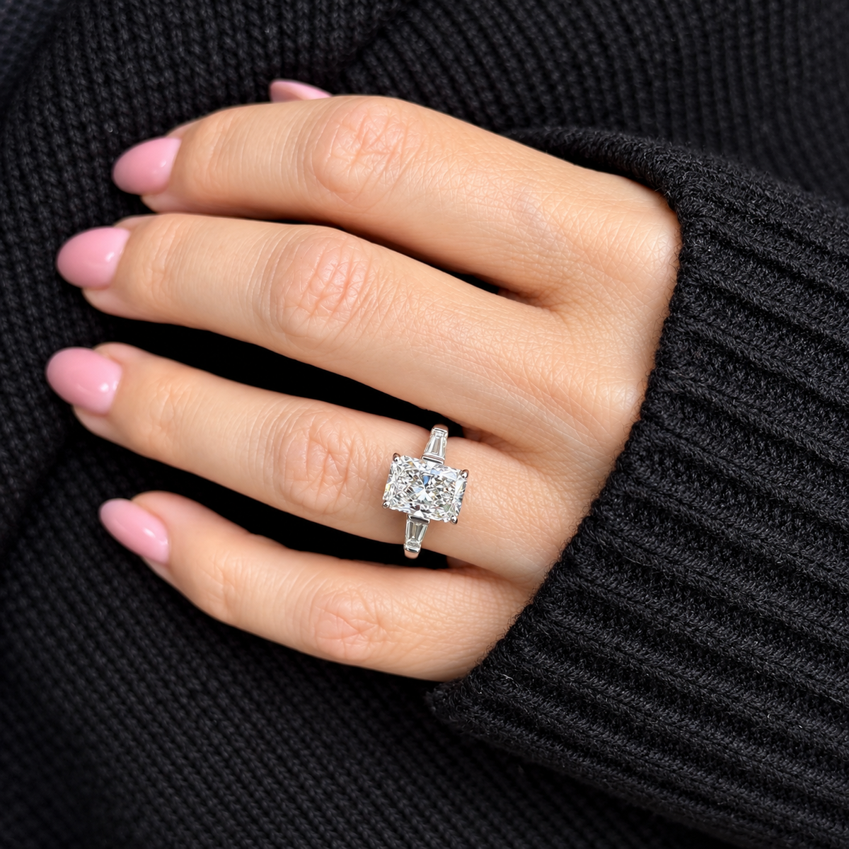 Classic Radiant and Tapering Baguettes - 3ct+ (10mm+, D/E & VVS)