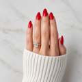 Classic Elongated Cushion Cut Solitaire - 3ct+ (10mm+, D/E & VVS)