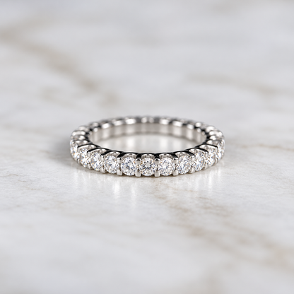 Full U-Prong Eternity Band - 1.40ct