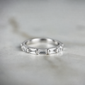 Half Baguette Cut Band - 0.70ct