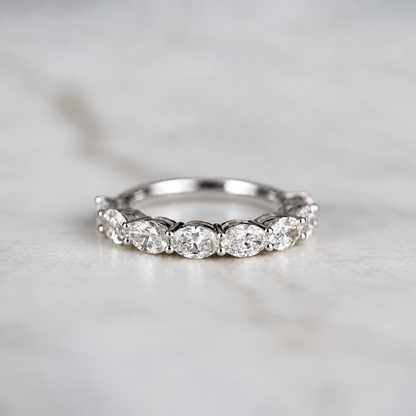 East to West set Oval Cut Ring - 1.60ct