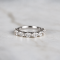 East to West set Oval Cut Ring - 1.60ct