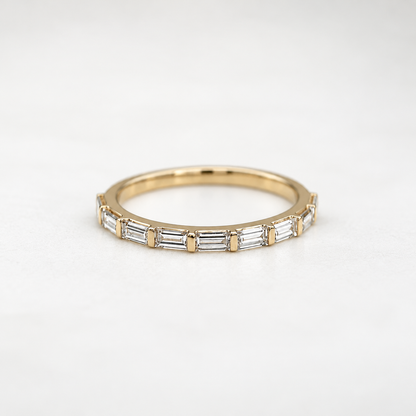 Delicate Baguette Cut Band - 0.45ct