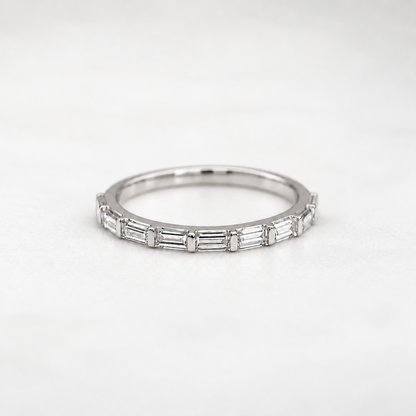 Delicate Baguette Cut Band - 0.45ct