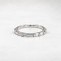 Delicate Baguette Cut Band - 0.45ct