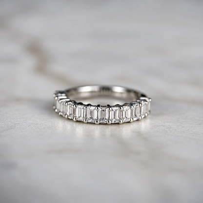 Emerald Cut Diamond Band - 1.20ct
