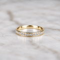 Channel Set Full Band - 0.50ct