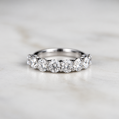 8 Stone Eternity Band - 2.45ct