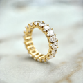 Full Radiant Cut Diamond Band - 3.35ct