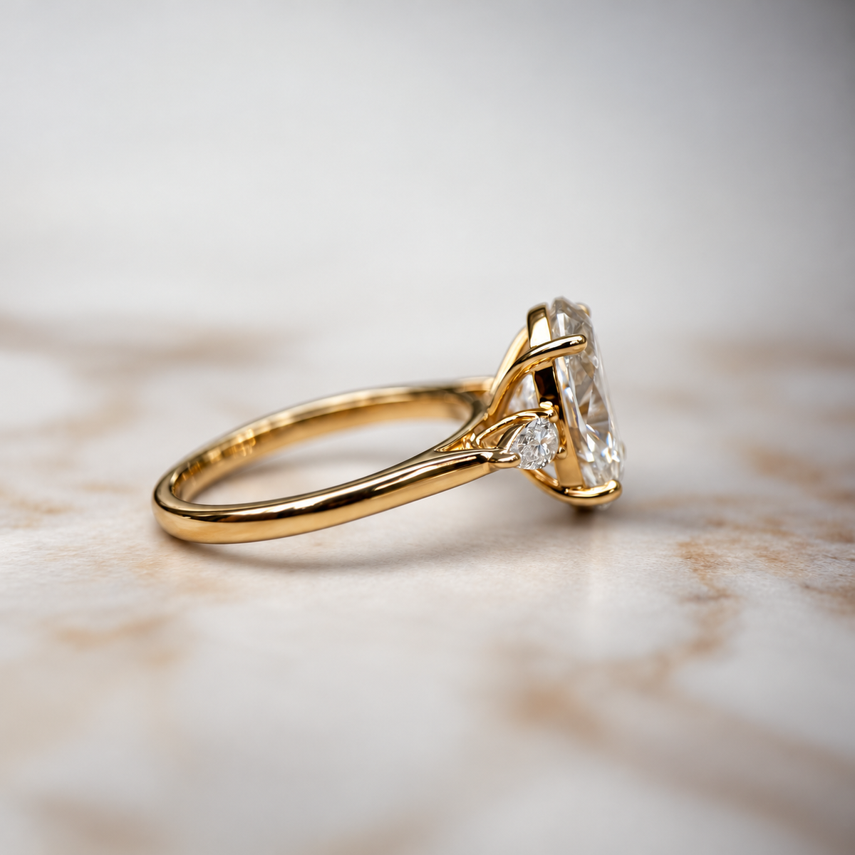 Classic Oval and Pears - 3ct+ (11.5mm+, E/VS1+)