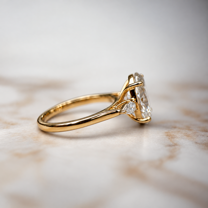 Classic Oval and Pears - 3ct+ (11.5mm+, E/VS1+)