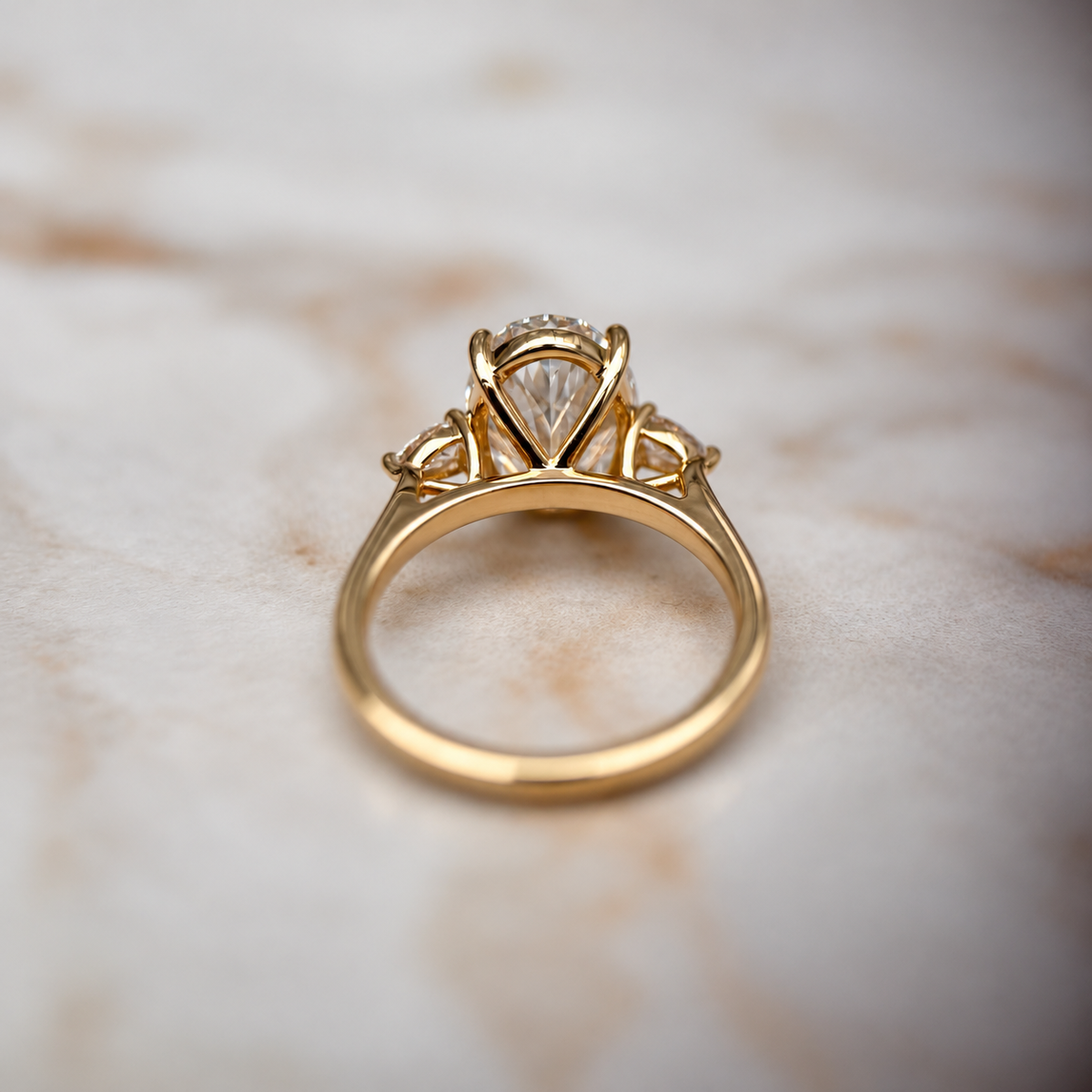 Classic Oval and Pears - 3ct+ (11.5mm+, E/VS1+)