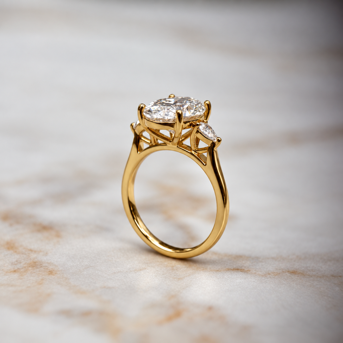 Classic Oval and Pears - 3ct+ (11.5mm+, E/VS1+)