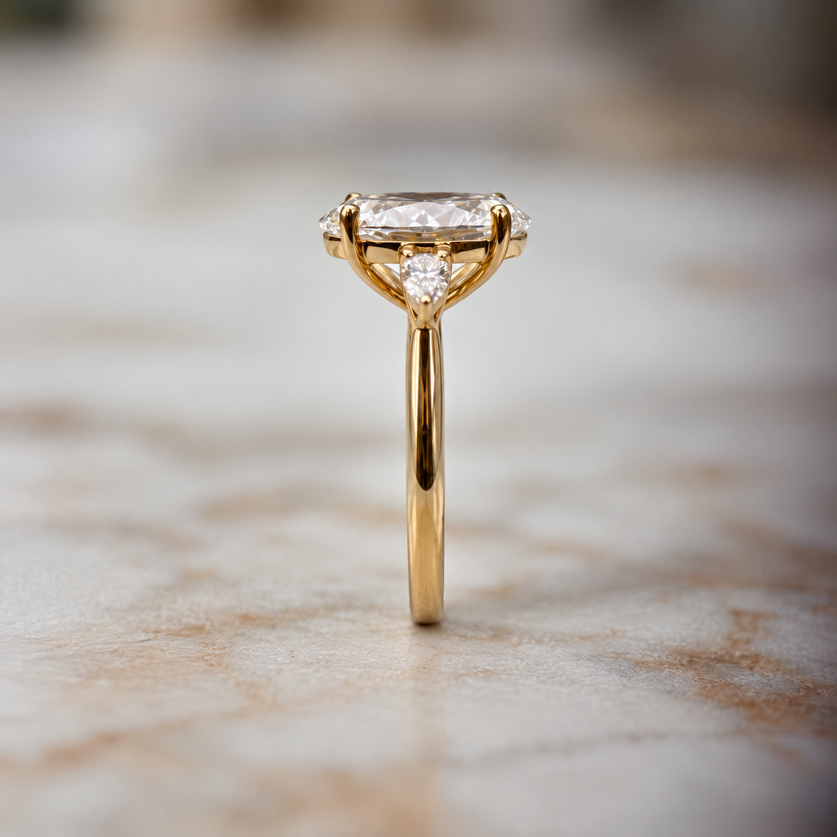 Classic Oval and Pears - 3ct+ (11.5mm+, E/VS1+)