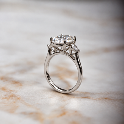 Classic Oval and Pears - 3ct+ (11.5mm+, E/VS1+)