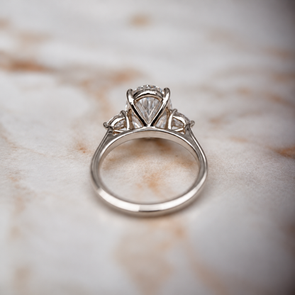 Classic Oval and Pears - 3ct+ (11.5mm+, E/VS1+)