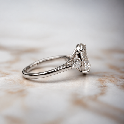 Classic Oval and Pears - 3ct+ (11.5mm+, E/VS1+)